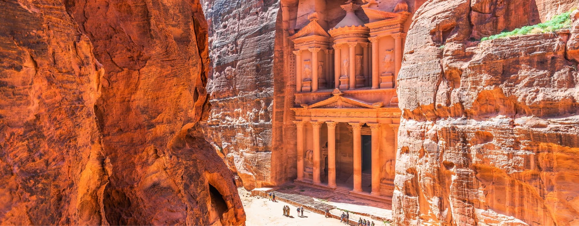 Beautiful View of Petra, Jordan.