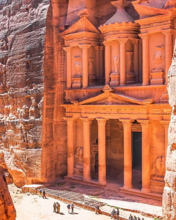 Beautiful View of Petra, Jordan.