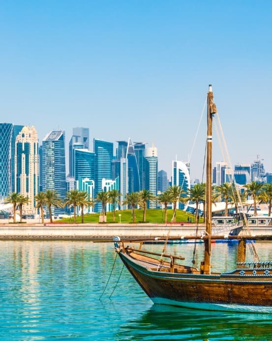 View of Doha, Qatar