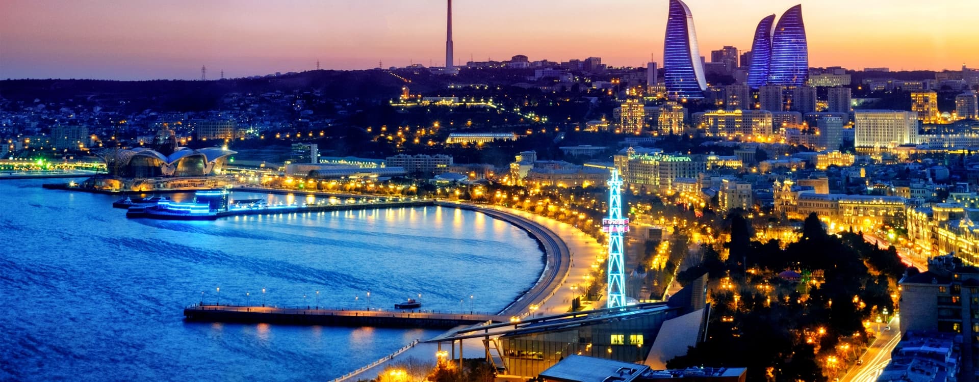 Stunning View Of Baku Azerbaijan