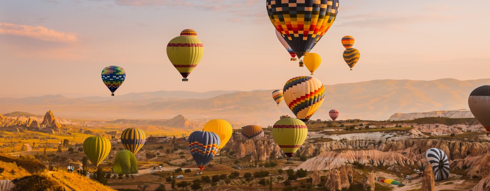 Hot Air Ballon In Turkey