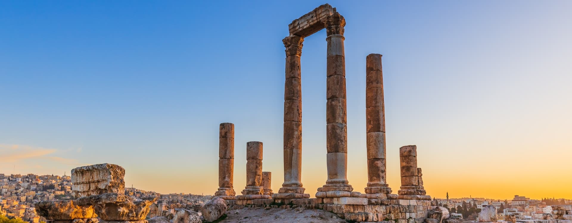 Stunning View Of Hercules Temple Jorden