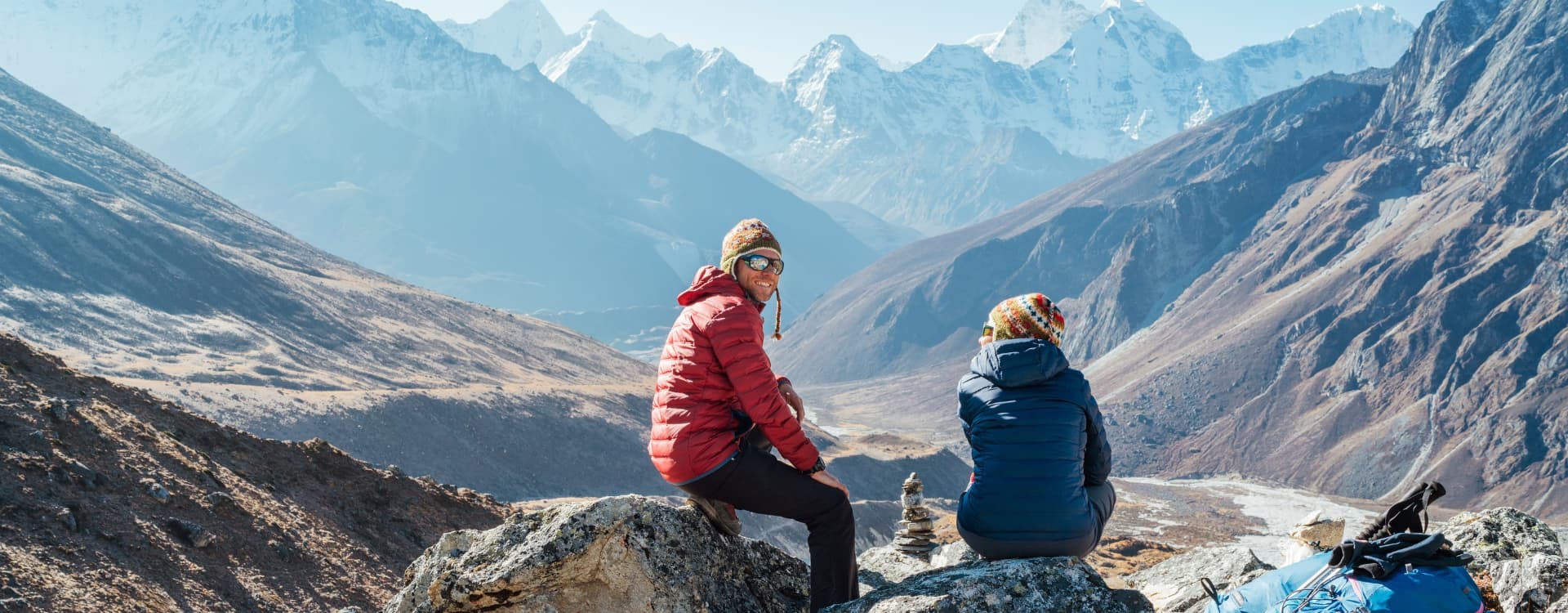 Couple Trek on Mount Everest Base Camp