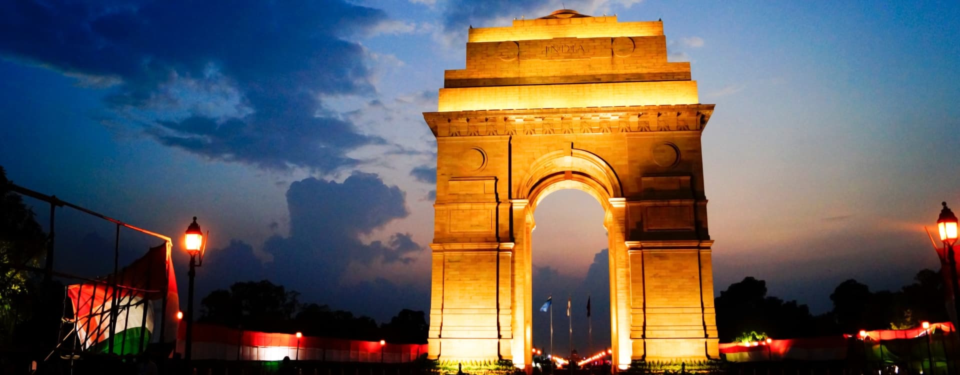 The India Gate In Delhi